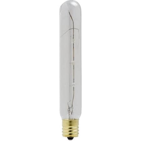 Globe Electric Globe Electric 70943 40 Watts T6.5 Clear Tubular Exit Sign Light Bulb; Pack Of 6 707206